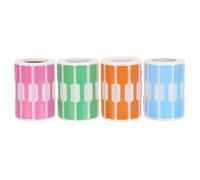 Generic Paper Price Tags Stickers Easy to Write 4 Rolls for Jewelry and Bracelets, Self-Adhesive Labels 2000 Pricing Tags for Retail Pricing and Craft Jewelry Environments