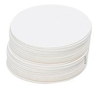 Generic Paper Round Blank Cards, 36 Pcs, 5.71 In (14.5 Cm), Thick White Cardstock, Diy Coasters, Watercolor & Mandala Drawing