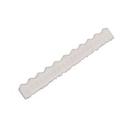 Generic Paper Tearing Ruler Carbon Steel Versatile Craft Tool for Accurate Measurement and Unique Edge Creation for Card Making and School Projects