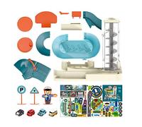 Generic Parent Child Interactive Car Race Track Toy Set with Skill Development Feature for Educational Car Adventure Toy Boys and Girls