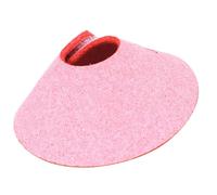 Generic Parrot Collar Neck Cone in Pink Microfiber Leather with Comfortable Wearing Experience, Does Not Interfere with Eating Or Flying, for Preventing Biting and Feather Plucking