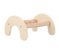 Generic Parrot Standing Rod and Chicken Perch, 2Pcs Natural Wood Perches for Indoor Birdcage Use and Pet Bird Training