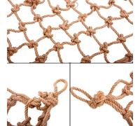 Generic Parrots Net Durable Hemp Rope Swing for Bird Game Cage Toy, Best Parrots Lovers, 37"x19" for All Kinds of