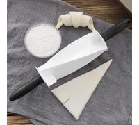 Generic Pastry Cutter Tool, Donut Cutter Croissant Roller Rolling Pin Croissant Dough Pastry Wheel Wheel for Fondant Pizza Cookie Pie