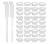 Generic Patient Id Wristbands for Hospital Use Medical Identification Wristbands Anti-Transfer Buckle and Ample Supply