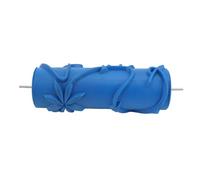 Generic Pattern Paint Roller Beautiful Wall Ceiling Decorative Texture Tool Blue for Home Material Rubber (Rubber 3)