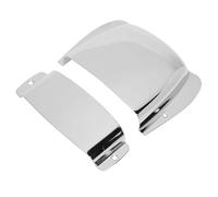 Generic PB Jazz Bass Pickup Bridge Cover Set, Long-Lasting Bass Accessories, Protecting Pickup and Bridge From Ground Contact (Silver)