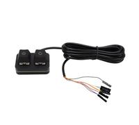 Generic PC Power Switch Stylish Acrylic ON Off Reset HDD LED External Power Switch, Easy to Use for Desktop