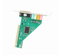 Generic PCI Sound Card CMI8738 with 4.1 Channel Stereo Surround for Desktop Internal -Karte, Supports DLS Sound Library Technology, for XP/NT, for Music Enthusiasts