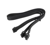 Generic PCIe 5.0 Flexible Power Cable for RTX3090TI GPU, 600W 12VHPWR Connector, Easy Cable Management for Custom PC Build
