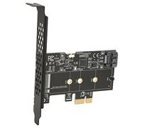 Generic PCIE to Expansion Card High Speed 6Gbps Transmission for WinXP 8 10 11 Metal Adapter Card 1 Unit (#1)