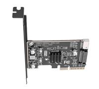 Generic PCIE USB 3.2 Expansion Card High Speed 20Gbps for PCIE X4 X8 X16, Driver-Free Setup for Broad Compatibility with USB 3.0, Ideal for Large File Transfers
