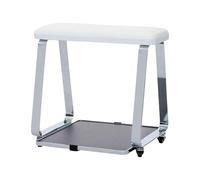 Generic Pedicure Foot Rest Leg Rest with Wheels Mobile Waterproof Stable Comfortable