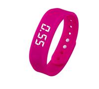 Generic Pedometer Watch, Smart Sports Fitness Bracelet, Record Calories, Distance, Step Counter, Easy Operation Walking Fitness Tracker Wrist Band Digital Step Counter Pink