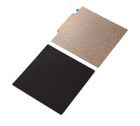 Generic PEI PEY Steel Sheet, 180x180mm Textured PEI 3D Printer Steel Sheet Smooth PEY Anti-breakage for PC ABS KP3S (180mm Colorful Steel Sheet Magnetic Sticker)