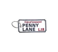 Generic Penny Lane, Liverpool Sign Road Sign Keyring in White Generic White One Size