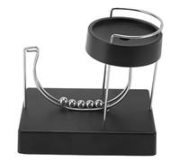 Generic Perpetual Motion Device, Automatic Swing Desktop Decor One Key Operation Stainless Steel Wire for Office