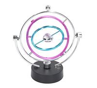 Generic Perpetual Motion Ornament, 3D Ball Decoration Magnetic Perpetual Motion Ornament Easy To Install Rotating for Office