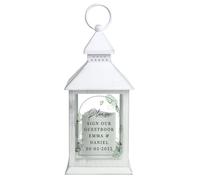 Generic Personalised Botanical Wedding Lantern