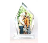 Generic Personalised Iceberg Photo Crystal, Custom Photo Gift for Wedding, Birthday, Anniversary, Graduation, Mother's/Father's Day, Christmas