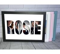 Generic Personalised Name WordArt Print (Harry Potter) - Framed Wall Art for Living Room