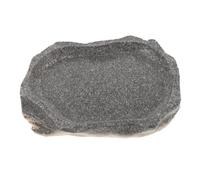 Generic Pet Bowl Reptile The Animal Reptisoil Feeder Mat Tortoise Hamster Hedgehog Cage Pool Reptile Feeding Dish Reptile Food Water Dish Bowl Reptile Tank Accessories Resin