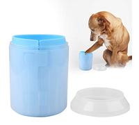 Generic Pet Cleaning Tool with Gentle Bristles, Removable Washing Cup for Dogs 13-35kg, Easy to Clean, 11.2 X 8.2cm (Blue)