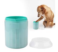 Generic Pet Cleaning Tool with Gentle Bristles, Removable Washing Cup for Dogs 13-35kg, Easy to Clean, 11.2 X 8.2cm (Green)
