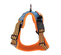 Generic Pet Dog Harness Jewel Blue Adjustable and Breathable Mesh Vest for Safe Night Walks, Comfortable Fit for Small to Large Dogs (XL)