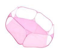 Generic Pet Fence Playpen Animal Playpen Chinchilla Playpen Cats Playpen Bearded Dragon Playpen Guinea Pig Playpens for Indoors Playpen for Rabbit Polyester Pink
