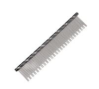 Generic Pet Hair Removal Comb Durable Stainless Steel Comfortable for All Cats 16 X 3.3cm (Black)