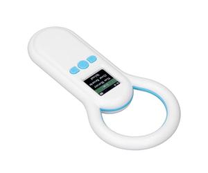 Generic Pet Microchip Scanner Portable 134.2Khz Animal Tag Reader Enhanced Performance for Animal Identification Resource Management ABS Material