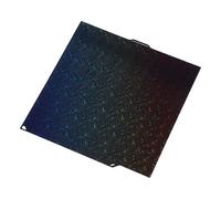 Generic PET PEY Build Plate, 260 X 271mm Heated Bed Platform Sheet with Smooth Star Pattern and Carbon Fiber Texture, for and Carbon 3D Printer Platforms