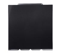 Generic PET PEY Build Plate, Double Sided Smooth Flexible Fiber Pattern Printing Surface for Snapmaker U1 3D Printer, with Graffiti Pattern and Strong Magnetic Adsorption, 276x293mm