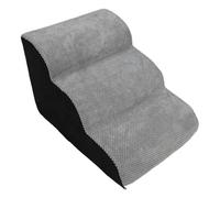 Generic Pet Steps Convenient Access to Higher Areas Non Slip Dog Stairs for Bed Sponge Material (Small 3 Tier Slope Stairs)