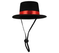 Generic Pet Tops Hat Decor Small Magician Hat Non-woven Fabric Comfortable Fit 4.96x4.96x2.36 Inch Designed for Pet Beauty Contest and Birthday Party
