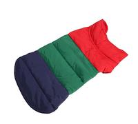 Generic Pet Winter Warm Vest Thicken Double Sided Cotton Windproof Dog Winter Clothes Green, Guard the Hair for Husky, Golden Retriever (XL)