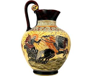 Generic Phaethon Chariot of The Helius Sun Ancient Greek Vase Pottery, CE017116