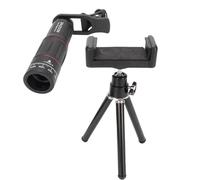 Generic Phone Camera Lens Kit, Multifunctional Phone Accessories with 28X Telephoto Lens + 0.6X Wide Angle + 20X Macro + 198° Fisheye, Clip and Tripod for Most Smartphones
