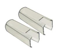 Generic Phono Cartridge Stylus Protector 2pcs Compatible with Ortofon Transparent Plastic Needle Cover for Daily Use