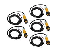 Generic Photoelectric Switch 5 Pcs High Sensitivity Detection for Multi Function Reminders 10cm Detection Distance