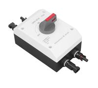 Generic Photovoltaic DC Isolator Solar Switch High Performance Load Breaking 8x 32A for Solar Powered RV 1200V DC 4P for RVs, Boats and Off Grid Systems PC Material (#4)