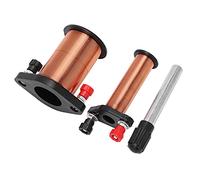 Generic Physics Teaching Tool for Studying Electromagnetic Induction and Magnetic Phenomenon, Durable PVC+Brass Electromagnetic Induction Solenoid for Classroom Use