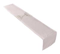 Generic Piano Cover Set (Bench + Key Cover), Beige Cotton-Linen, Dustproof Nordic Style with Pleated Lace