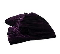 Generic Piano Dust Cover Pleuche Material Full Upright Protection for Piano Players and Students in Classic Dark Color Easy to Clean (Purple)