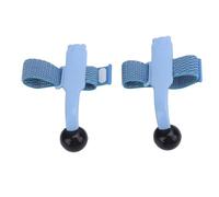 Generic Piano Finger Trainer, Correct Hand Positioning Aid with Skeleton Design for Children, Ergonomic Rubber Support for Proper Posture, Injury Prevention (Blue)