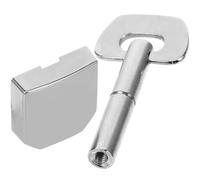 Generic Piano Mechanic Knob and Sliding Block Kit for Mechanical Metronome Accessories, Silver Metal Material, Easy to Install and Reliable, Suitable for Piano Metronome Use