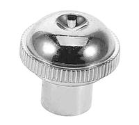 Generic Piccolo Screw Cap Piccolo Screw Replacement Woodwind Instrument Parts Replacement Crown for Piccolo Headjoint Colo Replacement Accessories Flute Repair Tools Silver Aluminum Alloy