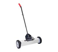 Generic Pick Up Sweeper Workshop Iron Debris Cleaner Hand Cleaning Pickup Wide Coverage Wheel Design Suitable for Garages Industrial Workshops, 18 Inch