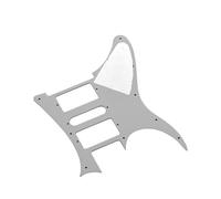 Generic Pickguard Material, Pickguard HSH Electric Guitar Acoustic Guitar with PVC Pick Guard Scratch for G250 Replacement White Pearl 3 Ply (White Pearl)